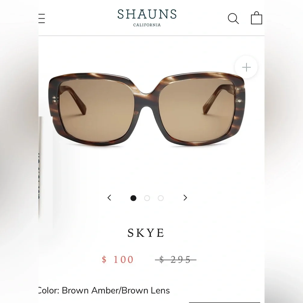 NIB Shauns of California ‘Skye’ Sunglasses - Picture 4 of 10
